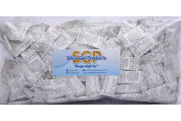 Silica Gel 1 Gram Tyvek 500 Pack